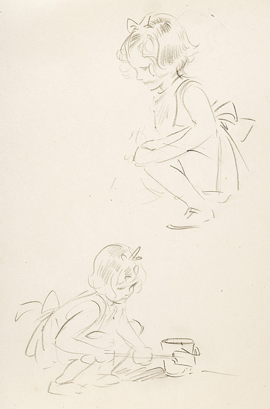 Playing with a Bucket and Spade