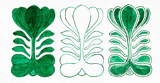 Green Foliate Designs