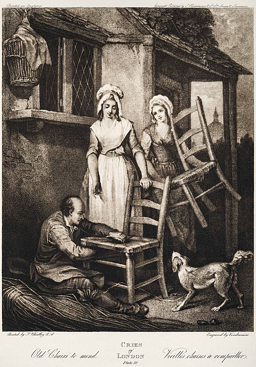 Old Chairs to MendCries of London, Plate 10