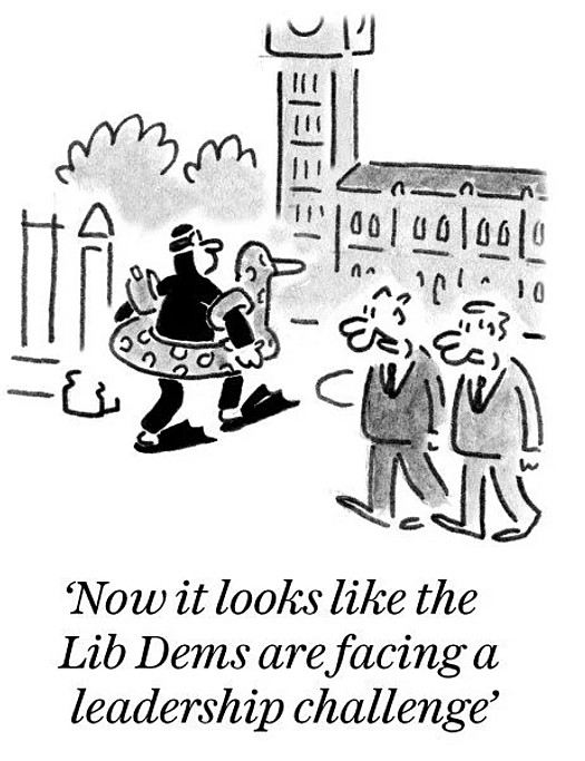 Now it looks like the Lib Dems are facing a leadership challenge