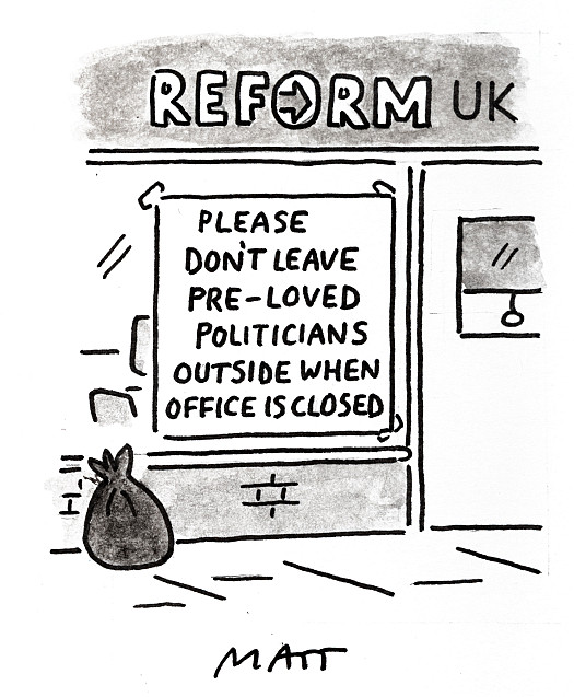 Please don't leave pre-loved politicians outside when office is closed