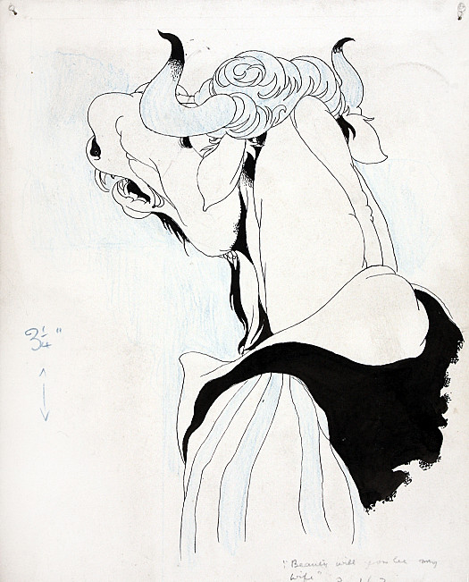 'Beauty, will you be my wife?'