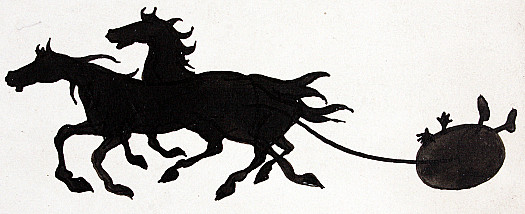 Thrown into a cask and two horses should drag it from street to street