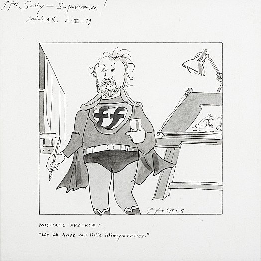 Michael Ffolkes: 'We all have our little idiosyncracies'