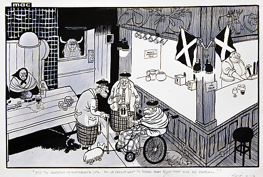 It's the question on everybody's lips. Do we really want to break away from that nice Mr Churchill?