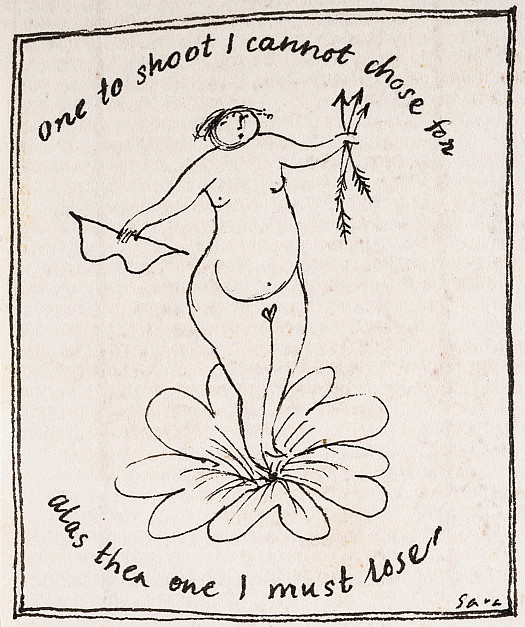 One to shoot I cannot chose for alas then one I must lose