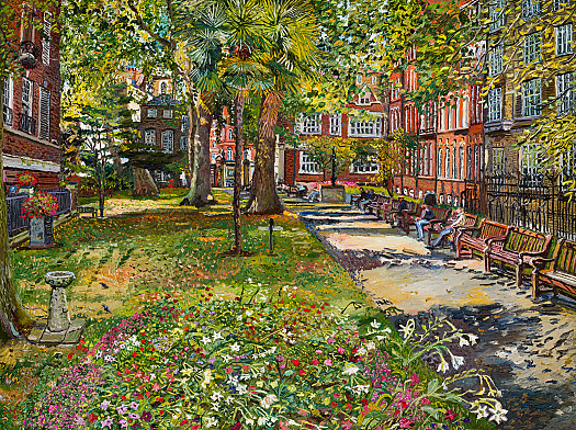 Mount Street Gardens in Bloom