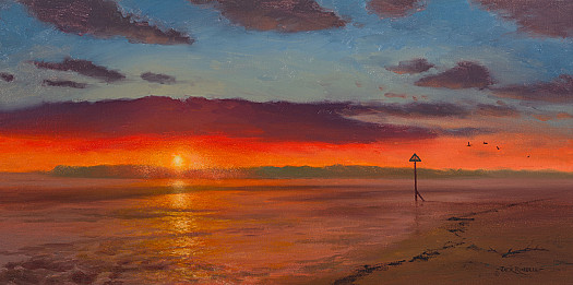 September Sunset, West Wittering