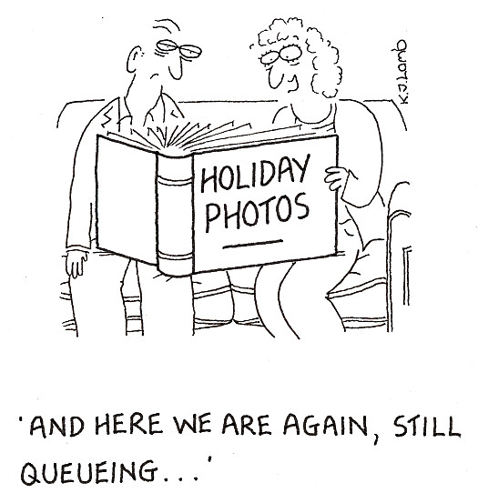 And here we are again, still queuing ...