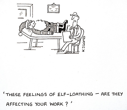 These feelings of elf-loathing &ndash; are they affecting your work?