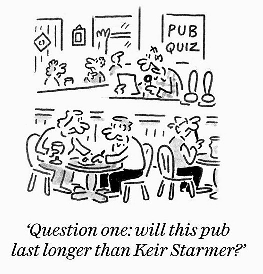 Question one: will this pub last longer than Keir Starmer?
