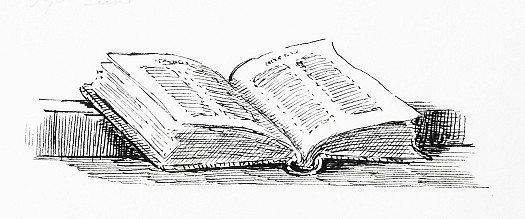 Reads verses in the Bible most apt to his condition