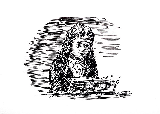 Mendelssohn. Felix at thirteen