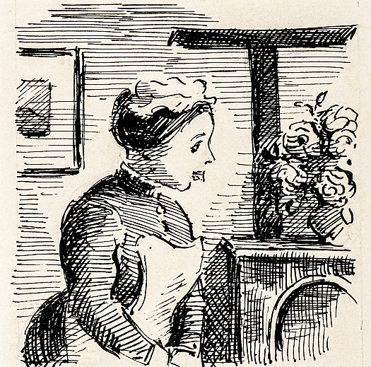 That afternoon Mrs brown said to Nurse Matilda, 'It is too dreadful, but a friend of mine called Mrs Black is coming this afternoon, and she will want to see the children.'