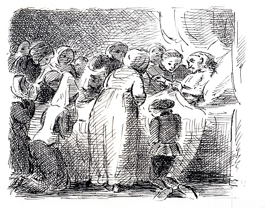 When the time came that he fell ill and died, Whittington was mourned as friend and benefactor by rich and poor alike