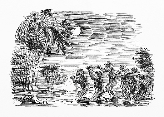 Laid down their arms and begged their lives