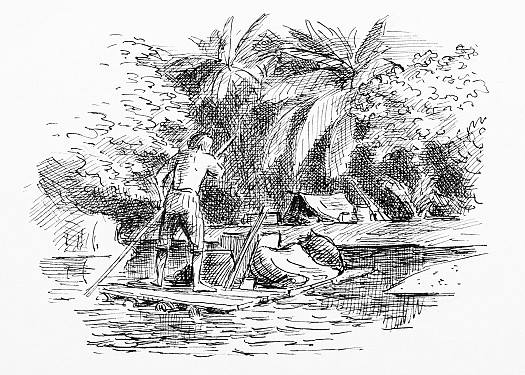 I went every day on board, brought away what I could get