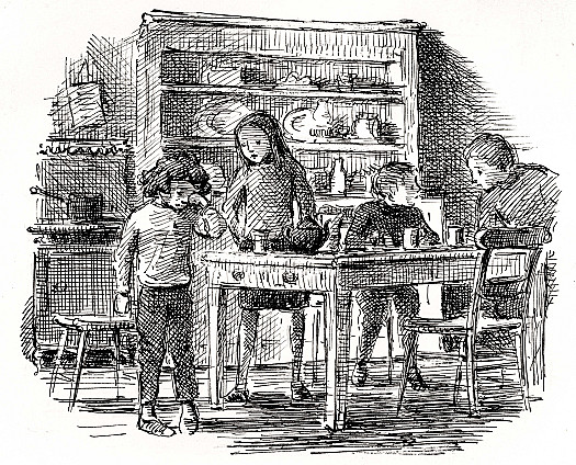 Naomi did look dirty and miserable