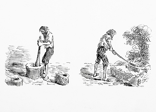 I grind my corn to make my bread