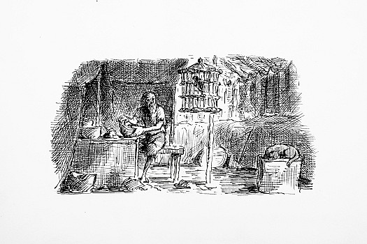 During the wet season Crusoe succeeds in making cooking pots and water jars