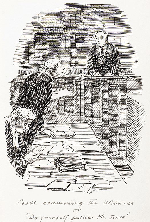 Cross-Examining the Witnessor 'Do Yourself Justice, Mr Jones'