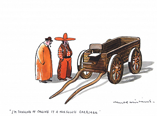 &quot;I'm Thinking of Calling It a Horseless Carriage.&quot;