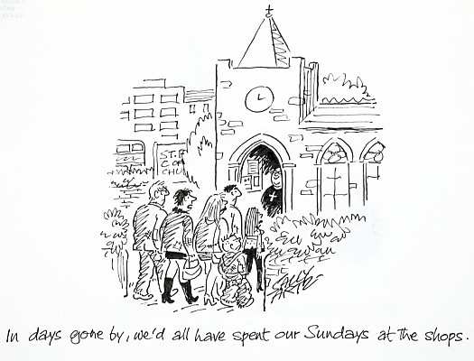 In Days Gone By, We'd All Have Spent Our Sundays At the Shops