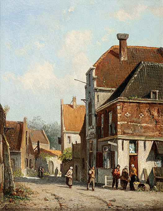A Dutch Scene in Summer