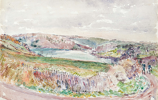 Along a Country Road