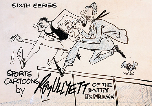 Sixth Series: Sports Cartoons by Roy Ullyett of the Daily Express