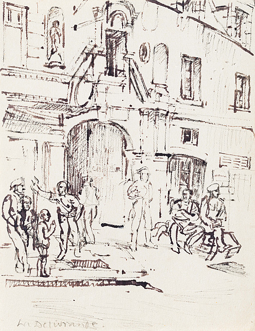 Barracks At 'La Delivrande'