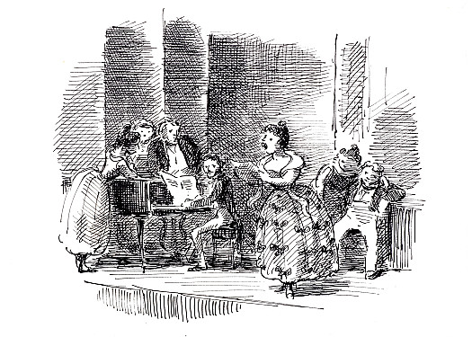 Verdi. Guiseppe takes his master's place at choir practice