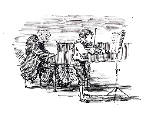 Vaughan Williams. Lessons from an old German violinist