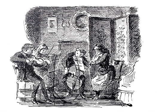 Vaughan Williams. Playing quartets during the holidays