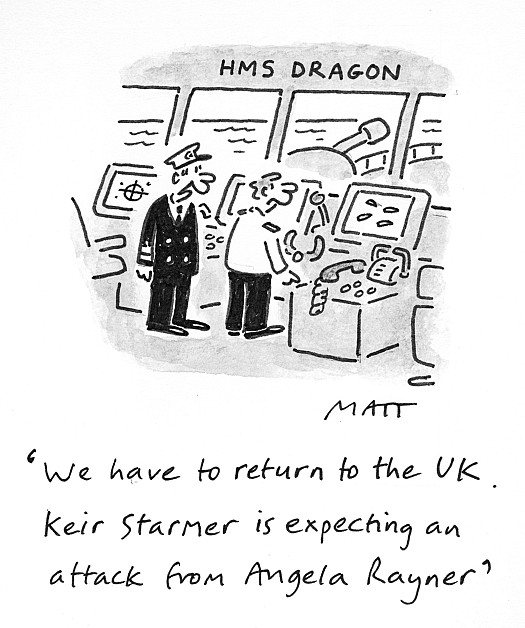 We have to return to the UK. Keir Starmer is expecting an attack from Angela Rayner