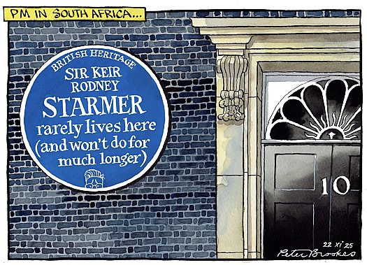 PM in South Africa ...