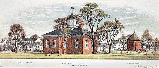 Old Court House, Williamsburg, Virginia