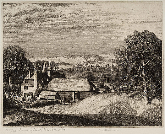 Evening Light, near Sevenoaks, Kent