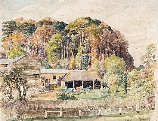 Study For 'Polstead', Early Spring 1935