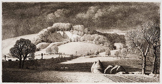 Storm over Pole Hill, Kent