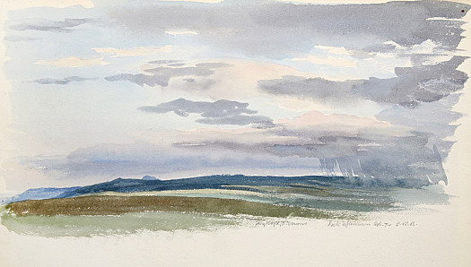 Skyscape, S Downs. Late Afternoon