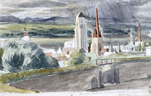 Quebec looking back over Charles Bay from Citadel