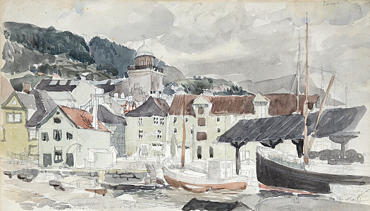 Bergen Harbour, Norway