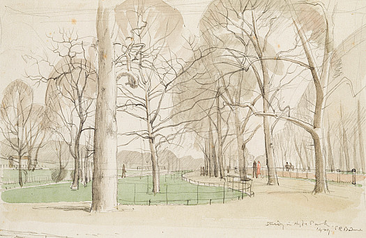 Study in Hyde Park, London
