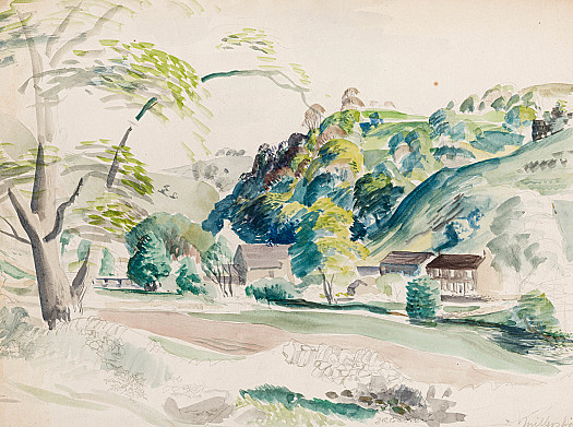 Millers Dale from Monsal, Derby