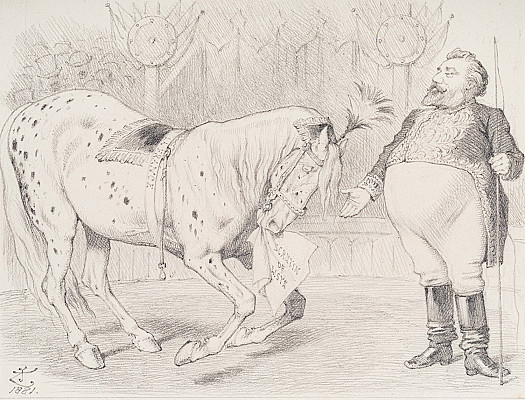 The Latest 'Trick'!(Scene in the 'Cirque Fran&ccedil;ais')