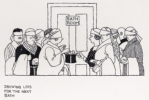 Drawing Lots For the Next Bath