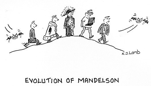 Evolution of Mandelson