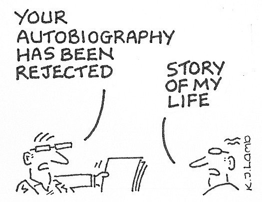 Your autobiography has been rejected