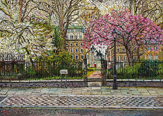 Blossom in St James's Square